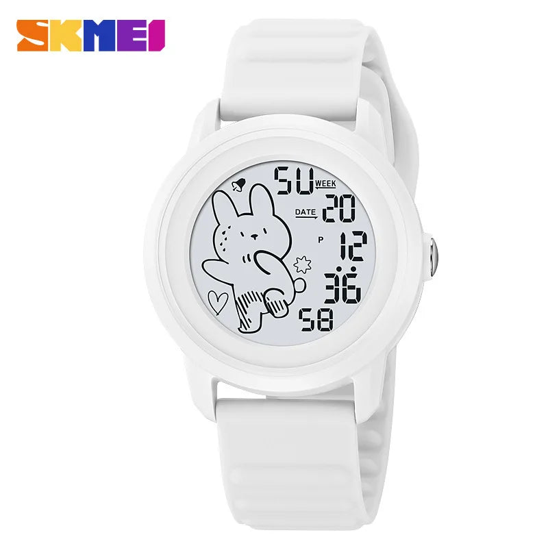 Skmei New Children's Watch Student's Electronic Watch Waterproof Luminous Multi-Function Sports Outdoor Electronic Watch