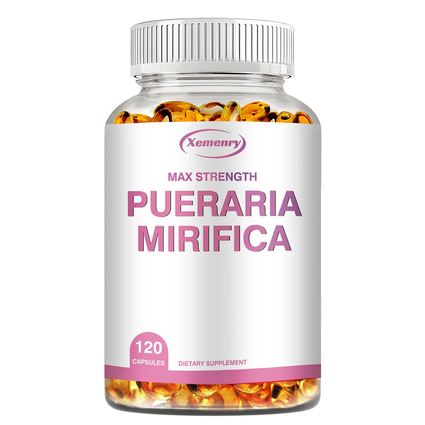 PUERARIA MIRIFICA Supplement - Support Bigger, Rounder, Firmer Breasts - 120 Capsules