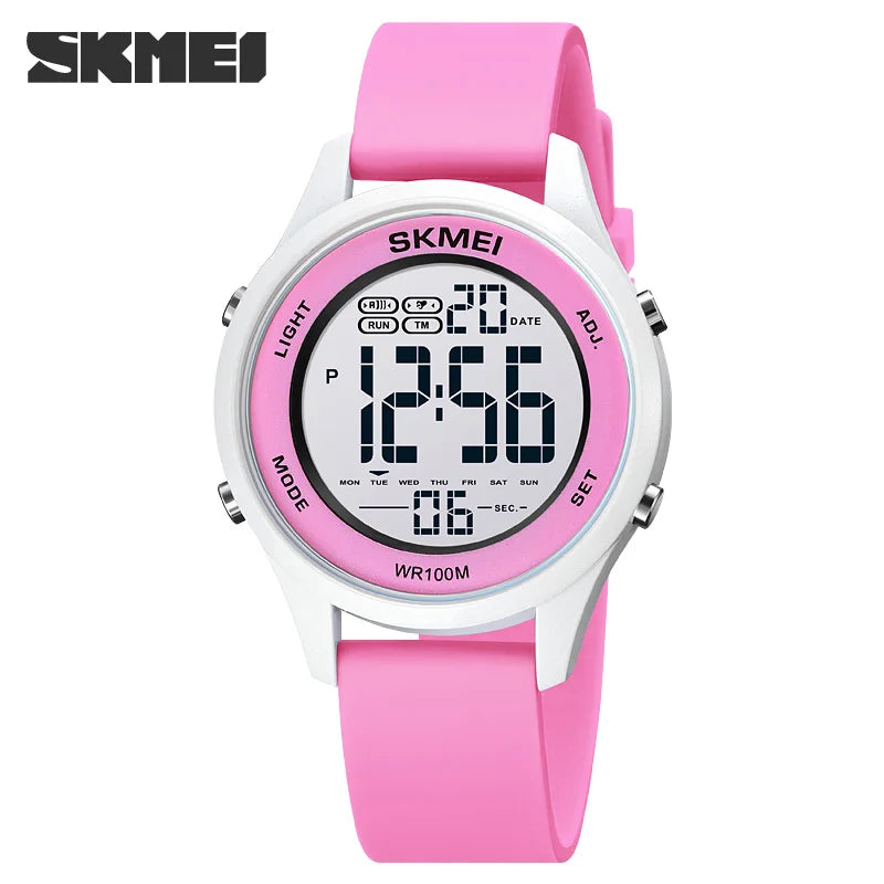 Fashion Children Watches Top Brand SKMEI Digital Watch For Boys And Girls Waterproof Sport Wristwatch Kids Watch Count Down Hour