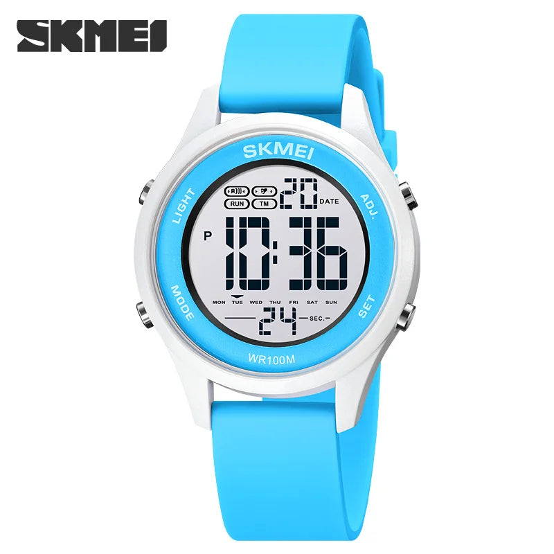 Fashion Children Watches Top Brand SKMEI Digital Watch For Boys And Girls Waterproof Sport Wristwatch Kids Watch Count Down Hour