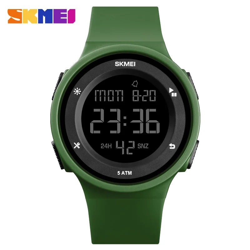 SKMEI 1445 Children Digital Watch Brand Simple Chronograph Sport Wristwatch Waterproof Electronic Watches Gift For Kids