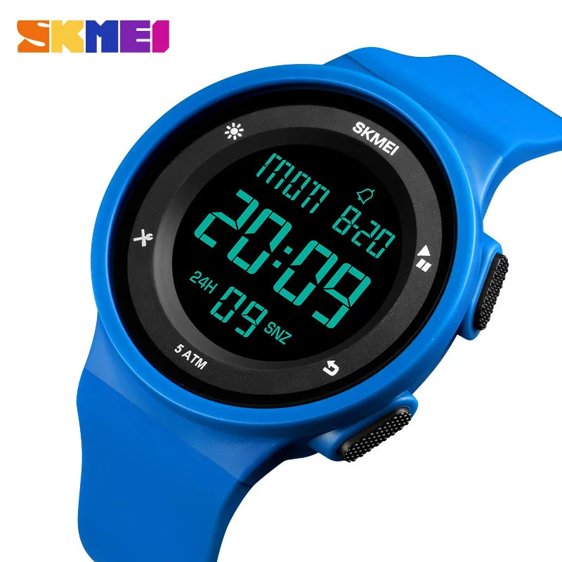 SKMEI 1445 Children Digital Watch Brand Simple Chronograph Sport Wristwatch Waterproof Electronic Watches Gift For Kids