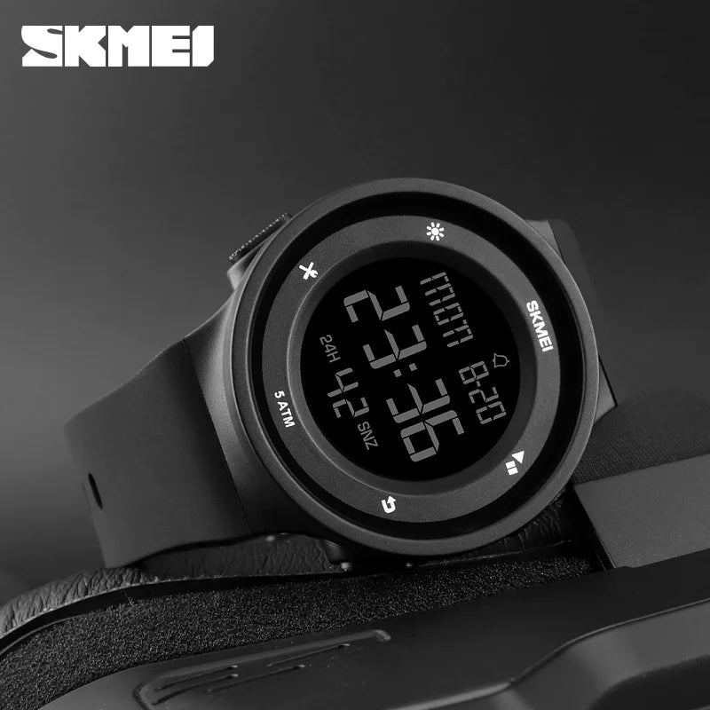 SKMEI 1445 Children Digital Watch Brand Simple Chronograph Sport Wristwatch Waterproof Electronic Watches Gift For Kids