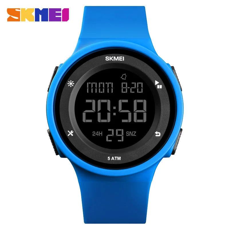 SKMEI 1445 Children Digital Watch Brand Simple Chronograph Sport Wristwatch Waterproof Electronic Watches Gift For Kids