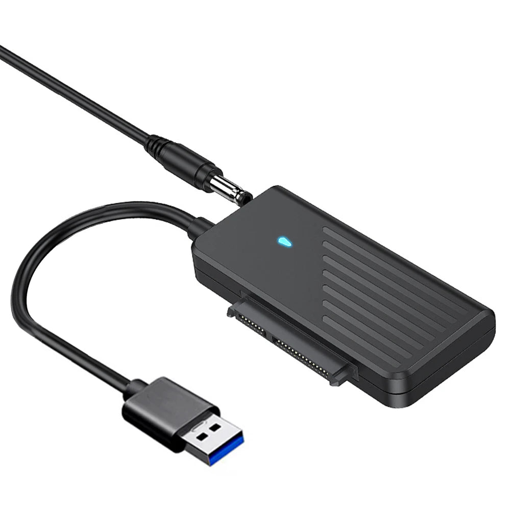 SSD Hard Disk Adapter USB3.0 To SATA External Adapter 5Gbps 2.5/3.5 Inch M.2 NGFF HDD Converter NVME for Desktop Laptop