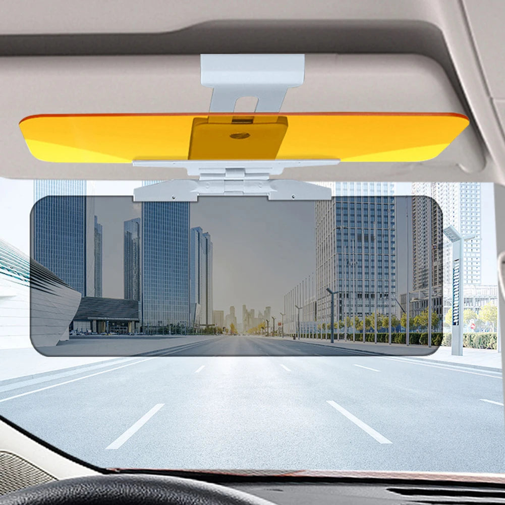 Car Sun Visor Polarized Anti Glare Sun Visor Extender Anti-Dazzle UV Blocking Sunshade HD Night Vision Driving Goggle Sun Shade