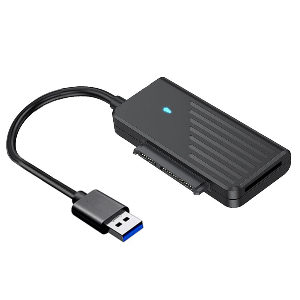 SSD Hard Disk Adapter USB3.0 To SATA External Adapter 5Gbps 2.5/3.5 Inch M.2 NGFF HDD Converter NVME for Desktop Laptop