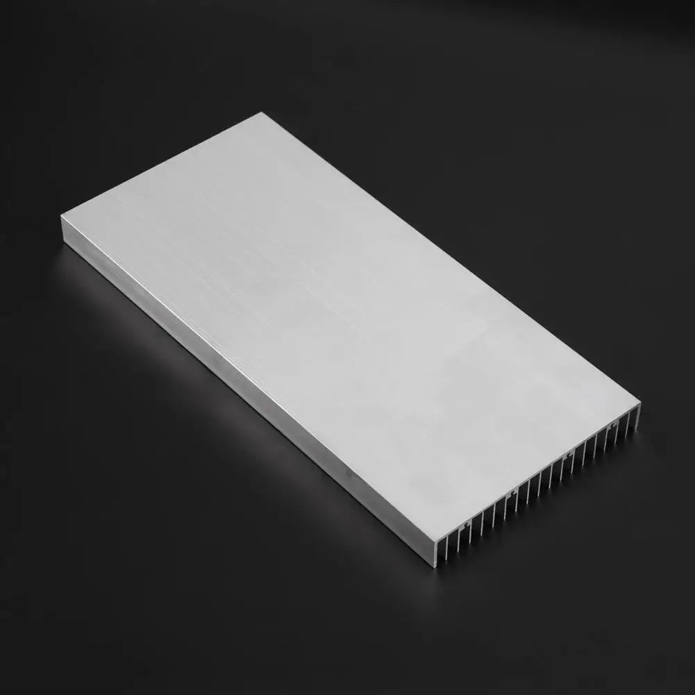 1PC Aluminum Heat Sink 300x140x20MM Cooling Solution for high Power LED Lights - Efficient Thermal Management