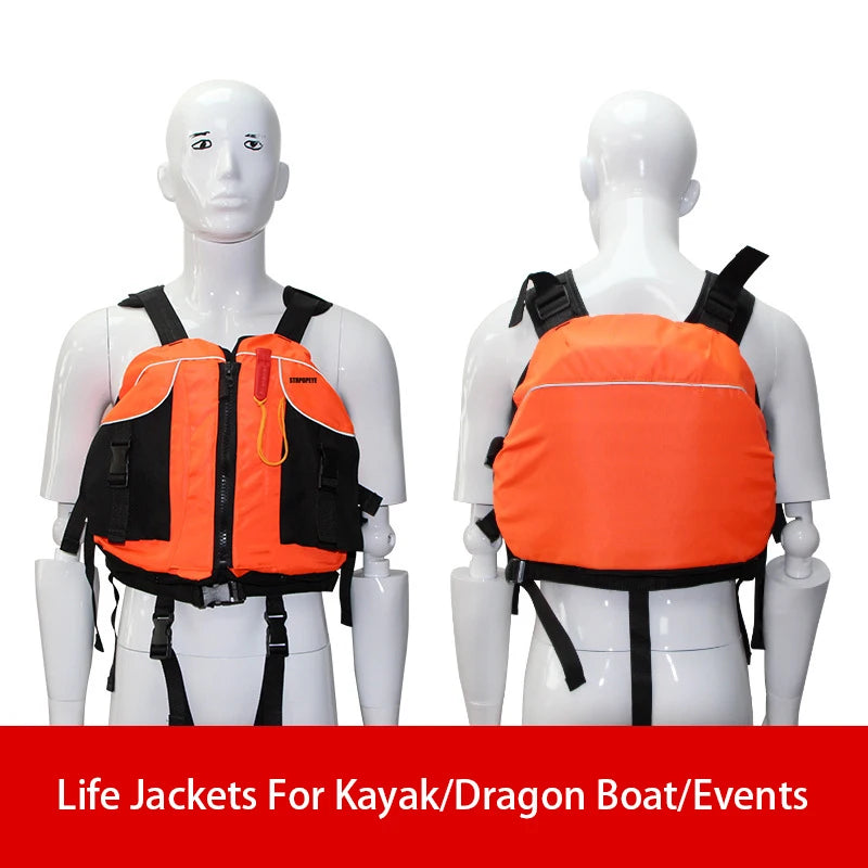 StrPopeye Swim Vest for Adults, Buoyancy Assistance Swim Jacket - Portable Inflatable Snorkeling Vest For Water Sports Safety