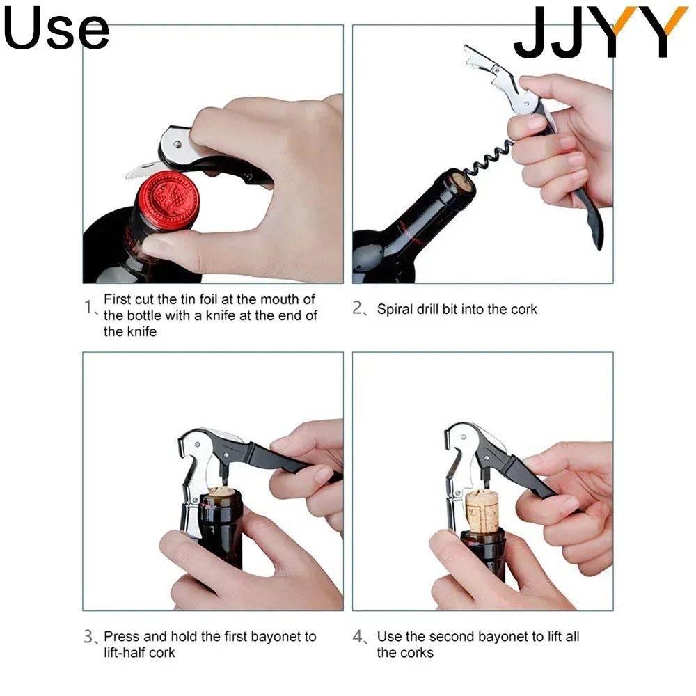 JJYY New Creative Haima Stainless Steel Bottle Opener Home Red Wine Bottle Opener Kitchen Bar Home Accessories