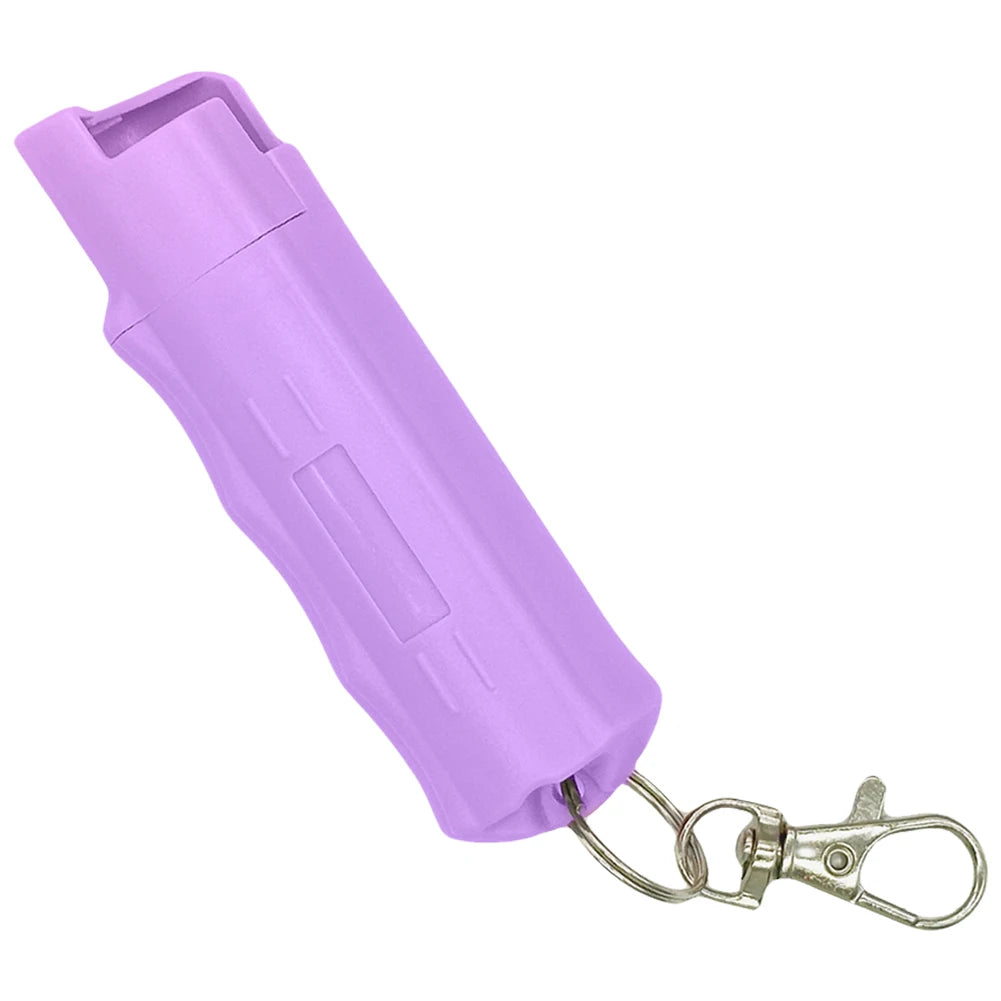 20ml Multipurpose Pepper Spray Keychain Plastic Self-Defense Outdoor Safety Keychains Personal Defense Spray for Women & Men