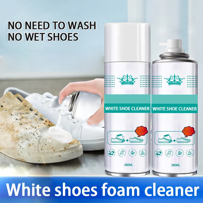 White Shoe Cleaner, Shoe Cleaning Artifact, Shoe Cleaning Agent, Decontamination, Whitening, Yellowing Foam, Shoe Polishing, Multi-Functional Cleaner