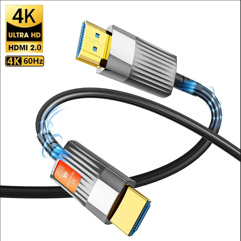 8K 60Hz HDMI 2.1 Fiber Optical Cable 4K 120Hz 2.0 Ultra High Speed 48Gbps HDR eARC 3D HDCP 10M 15M 20M 30M 50M For TV Projector