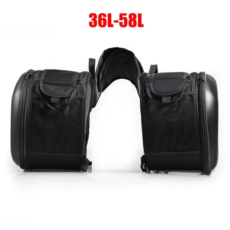 Universal Motorcycle Waterproof Racing Moto Helmet Travel Bags Suitcase Saddlebags For BMW KAWASAKI YAMAHA Honda Bag + Raincoat