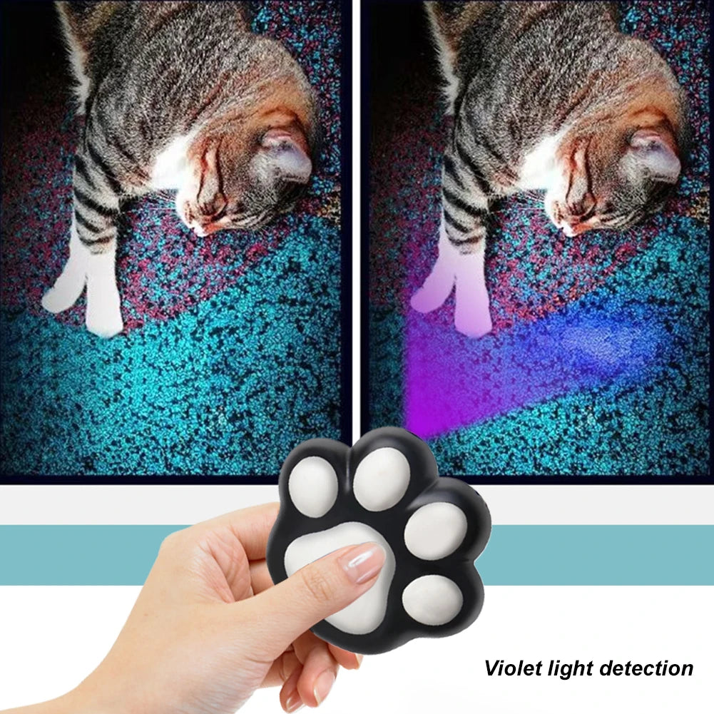 Interactive Cat Toys for Cats & Dogs 5-in-1 USB Rechargeable Cat Teaser Toy With UV light for Chasing and Exercise