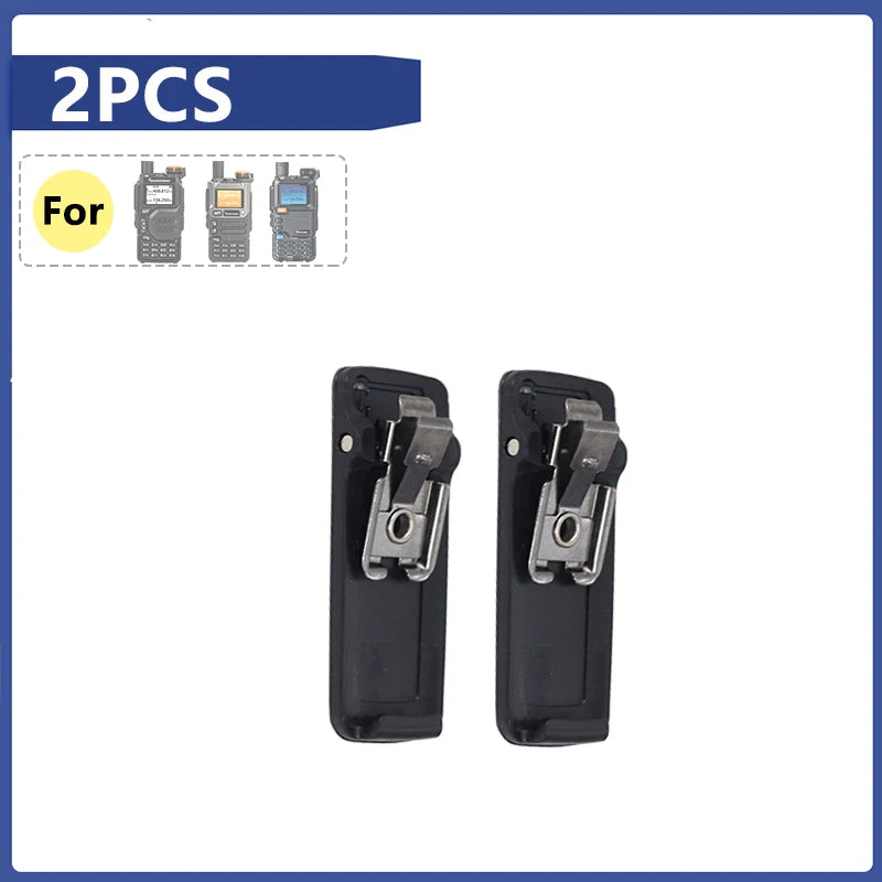 Original Quansheng UV-K58 Belt Clip UV-K6 Replacement Battery Plastic Waist Clip For UV-K5 UV-5R PLUS Walkie Talkie Accessories