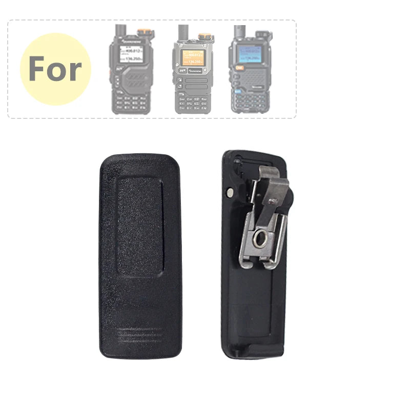 Original Quansheng UV-K58 Belt Clip UV-K6 Replacement Battery Plastic Waist Clip For UV-K5 UV-5R PLUS Walkie Talkie Accessories