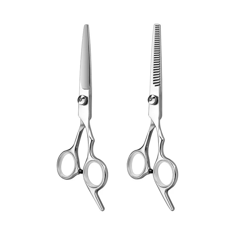 Professional Barber Scissors Accessories Shop 6 Inch Hairdressing Hair Haircut Cutting Thinning Tools Salon Hairdresser's Set