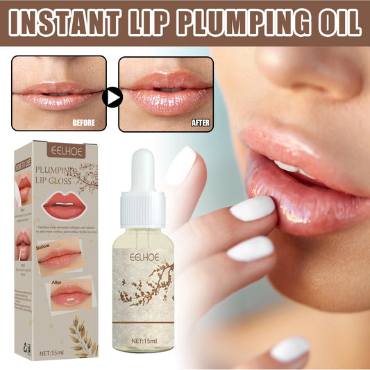 Lip Care Oil Plump Essence Oil Weaken The Fine Lines On The Lips Prevent Lip Peeling & Moisturize Nourish Lip Care Products