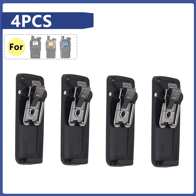 Original Quansheng UV-K58 Belt Clip UV-K6 Replacement Battery Plastic Waist Clip For UV-K5 UV-5R PLUS Walkie Talkie Accessories