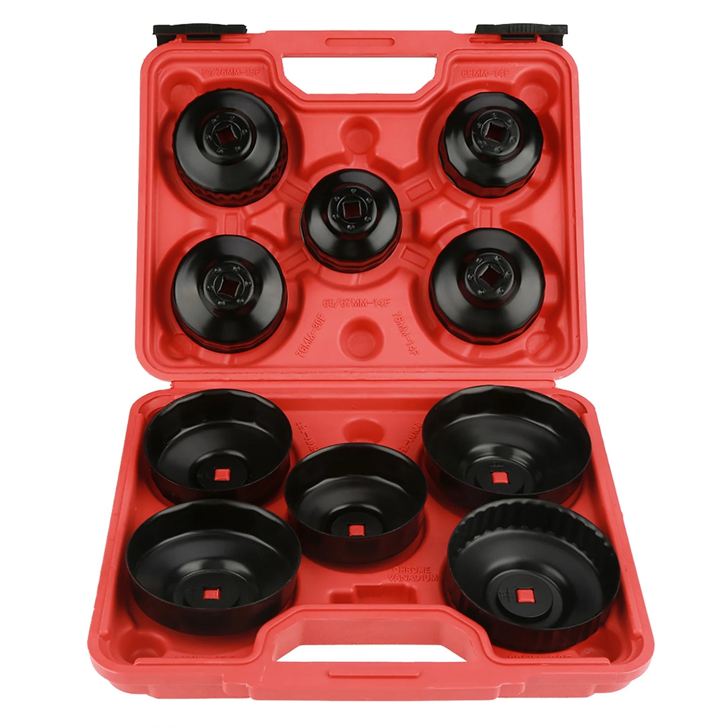 Filter Wrench Set Filter Remove Set Oil Filter Wrench Remove Set Sockets Work Wrench Repair Tool Kit Oil Filter Cup Set