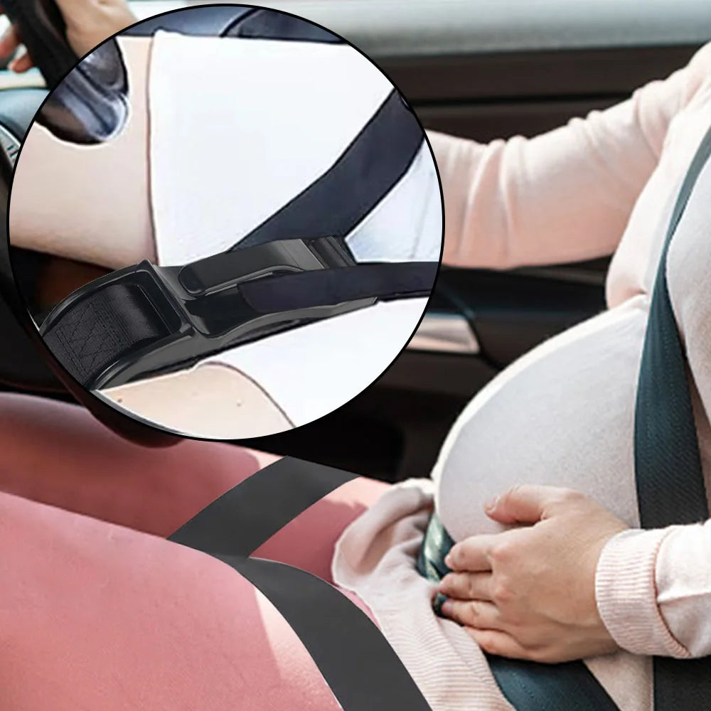 For Maternity Safe Belt Pregnant Car Accessories Adjuster Car Seat Belt Universal Pregnant Moms Belly Woman Driving Seat Belt