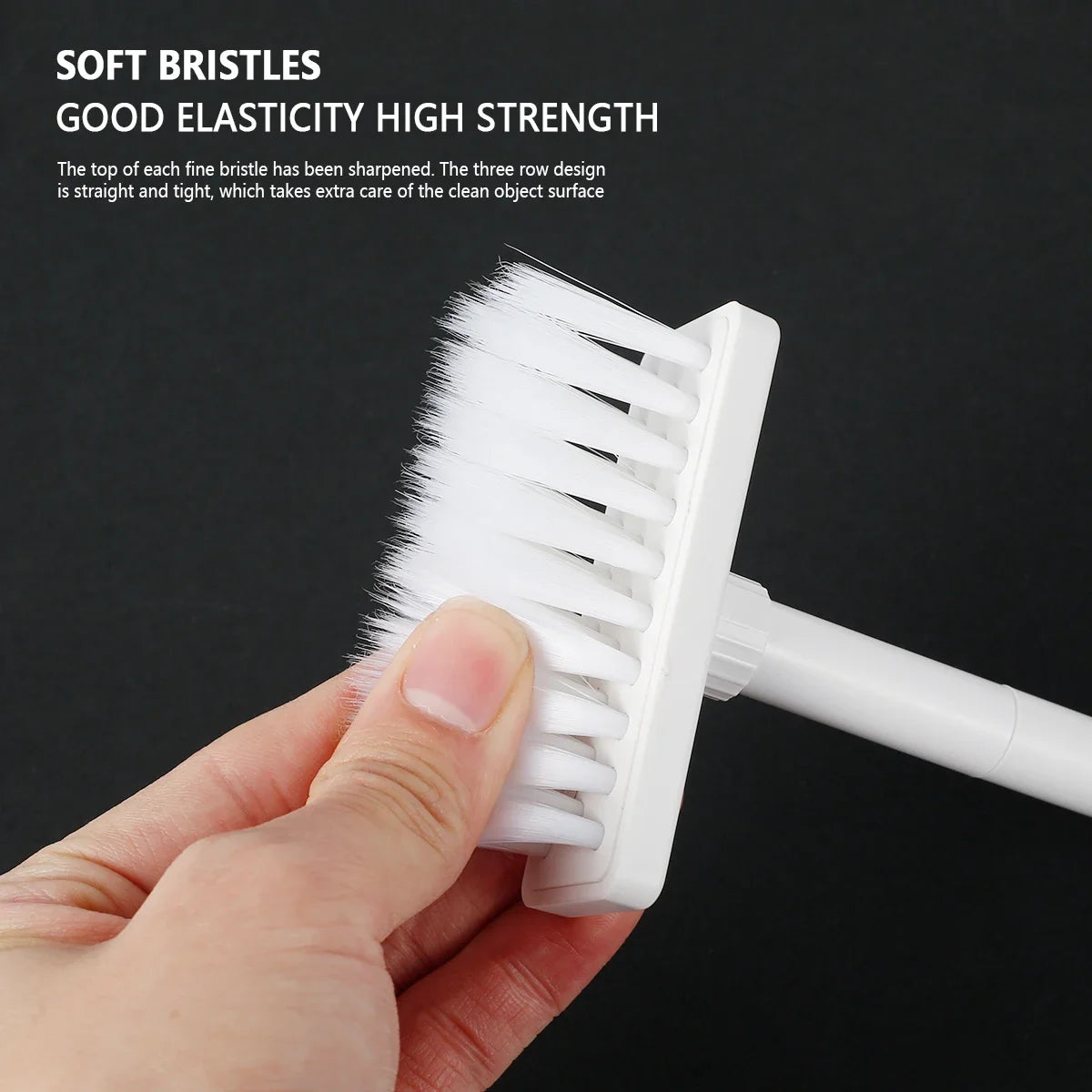 5-in-1 Keyboard Cleaning Brush Computer Earphone Cleaning Tools Cleaner Keycap Puller Kit for PC Airpods Brush Corner Gap Duster