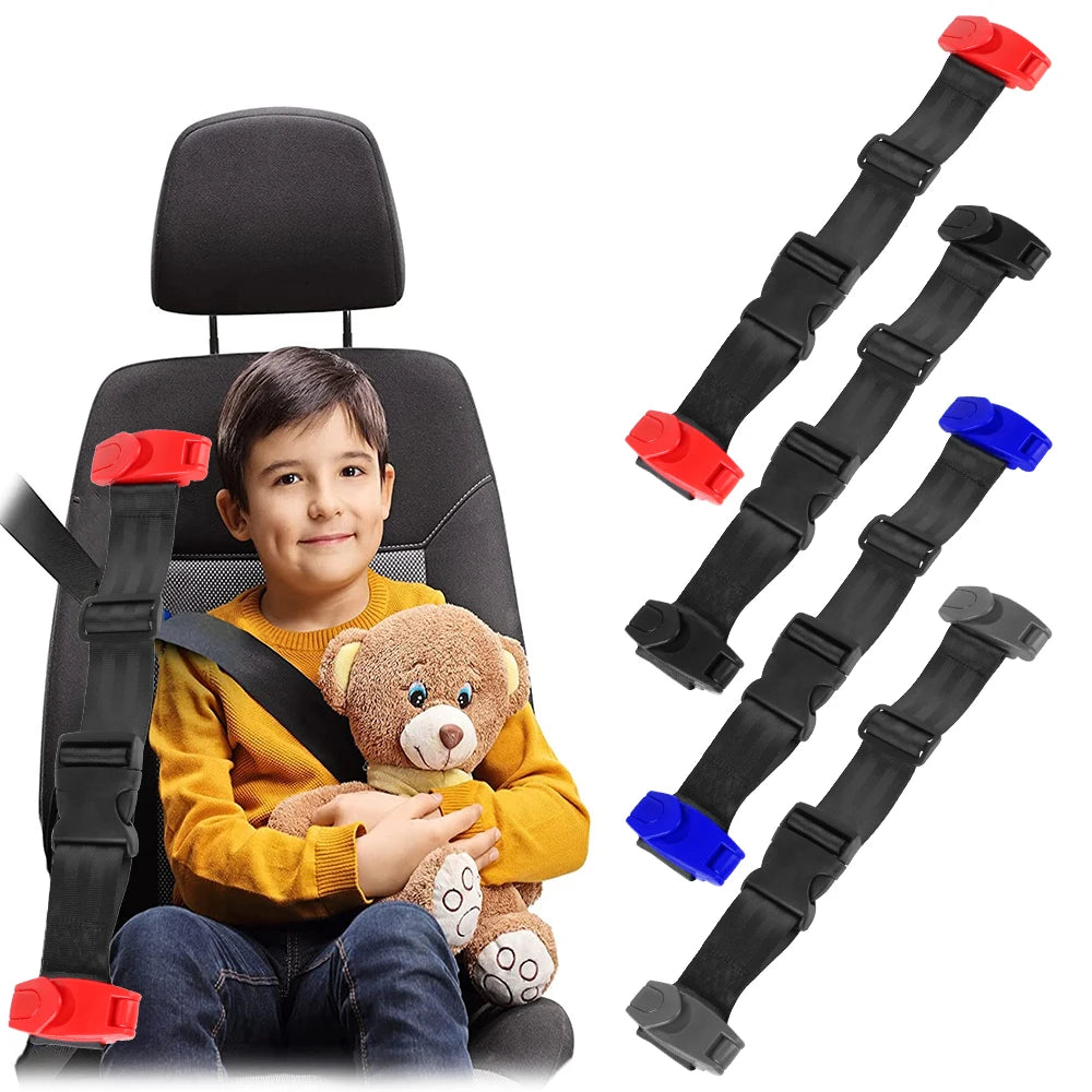 Universal Comfort Shoulder Neck Strap Car Seat Safety Belt Adjuster Fixing Device Protection Clip Buckle Seatbelt