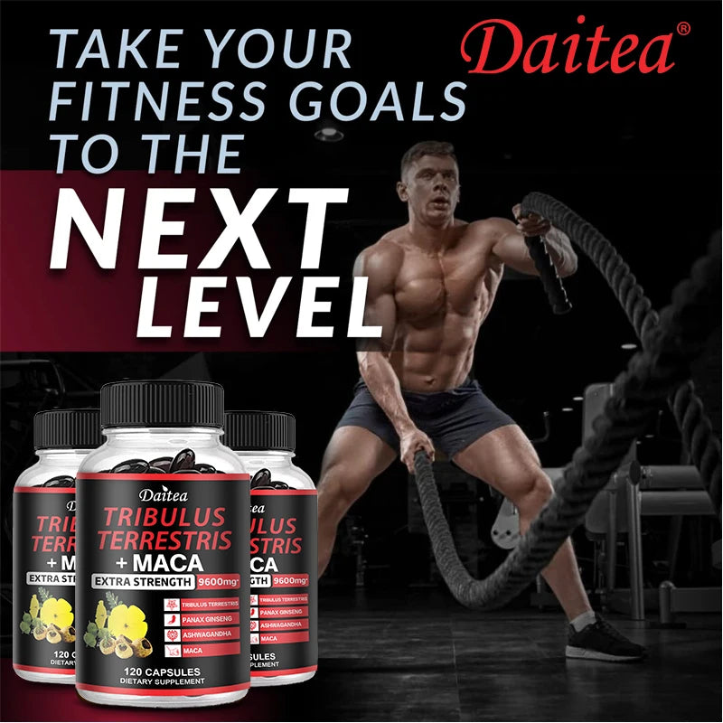 Daitea Men's Energy Booster - Helps Increase Energy, Confidence, Stamina, and Fight Fatigue