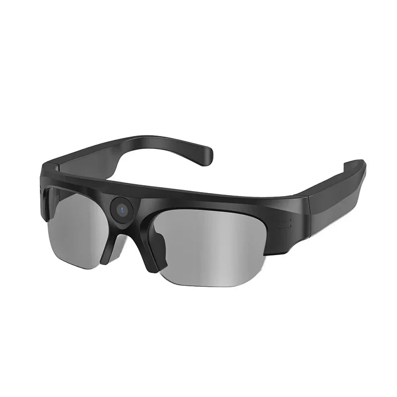 Smart Bluetooth Glasses With 2K Ultra Clear Camera DV Sports Anti-blue Light High Definition Sunglasses For Call/Cycle/Music