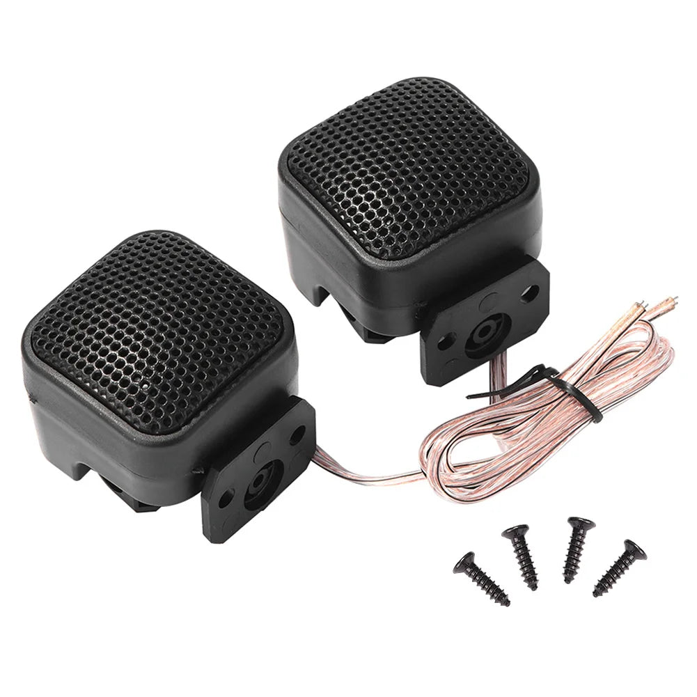 1-5Pairs 500W Universal Car Tweeters Speakers Mini Treble Loudspeaker Car Audio Speakers 12V DC Auto Horn for Car Audio System