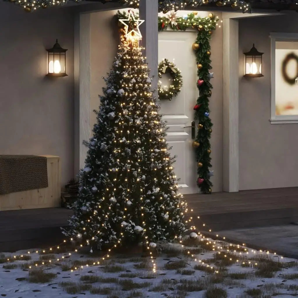 320 Warm White Christmas Tree Lights - 147.6ft Holiday Outdoor Indoor Decor