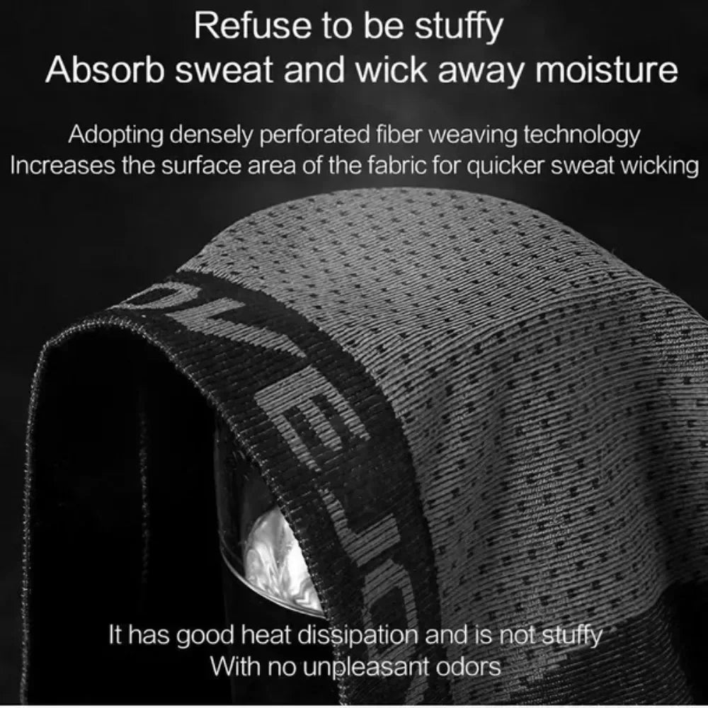 3 Size Honeycomb Knit Head Cover Essential Riding Ear Protecting Cold Weather Motorcycle Headscarf Safety Clothing