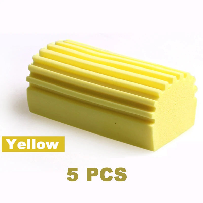 1/3/5PCS Multifunctional PVA Cleaning Sponges Clean Duster For Cleaning Blinds Glass Vents Railings Mirrors Window Damp Sponge