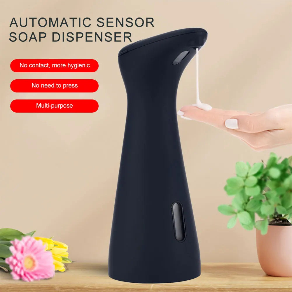 Automatic Hand Sanitizer Dispenser Battery Operated 200ML Liquid or Foam Soap Dispenser Touchless PX6 Waterproof for Home Hotel