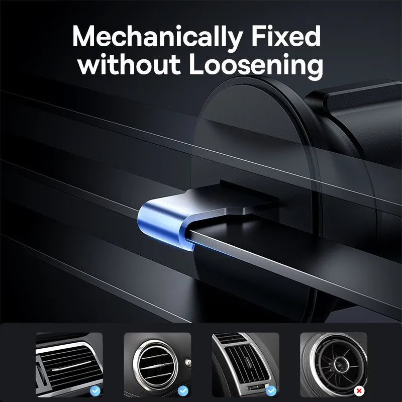 Baseus Gravity Car Phone Holder Air Outlet Mobile Phone Holder Stand Car Mount Support For iPhone 13 14 Pro Max Sumsung Xiaomi