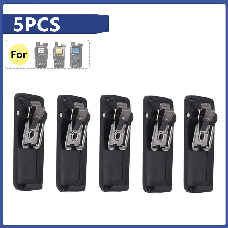 Original Quansheng UV-K58 Belt Clip UV-K6 Replacement Battery Plastic Waist Clip For UV-K5 UV-5R PLUS Walkie Talkie Accessories