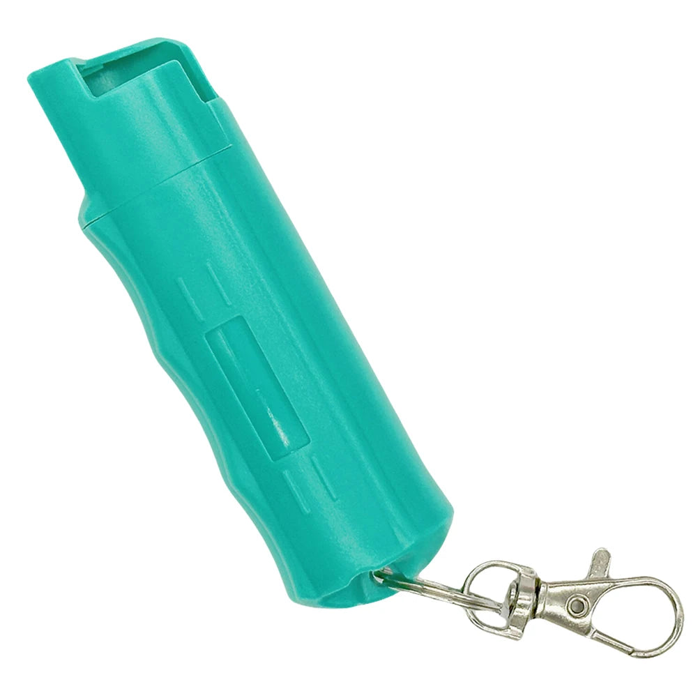 20ml Multipurpose Pepper Spray Keychain Plastic Self-Defense Outdoor Safety Keychains Personal Defense Spray for Women & Men