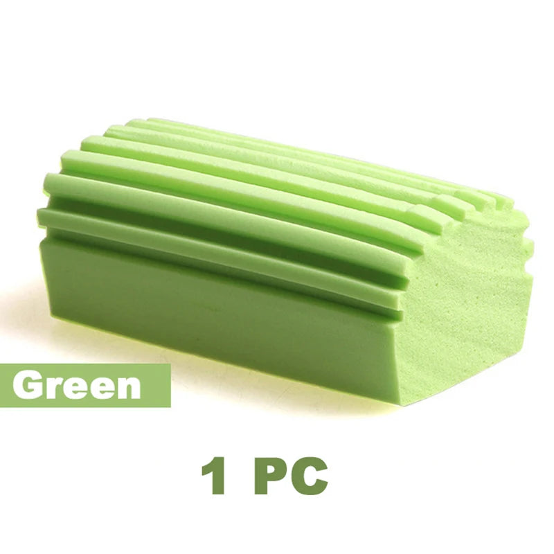 1/3/5PCS Multifunctional PVA Cleaning Sponges Clean Duster For Cleaning Blinds Glass Vents Railings Mirrors Window Damp Sponge