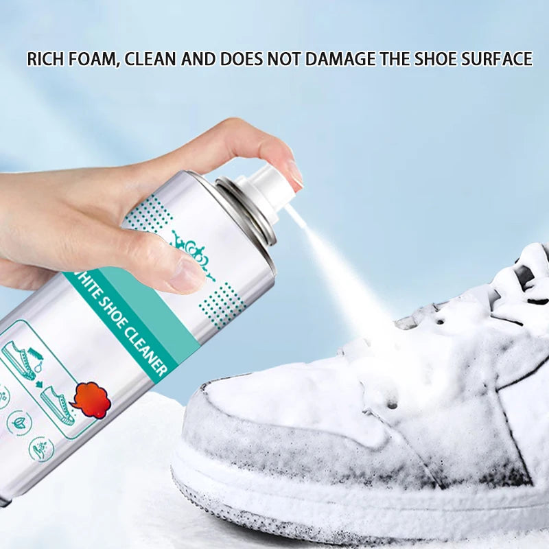 White Shoe Cleaner, Shoe Cleaning Artifact, Shoe Cleaning Agent, Decontamination, Whitening, Yellowing Foam, Shoe Polishing, Multi-Functional Cleaner