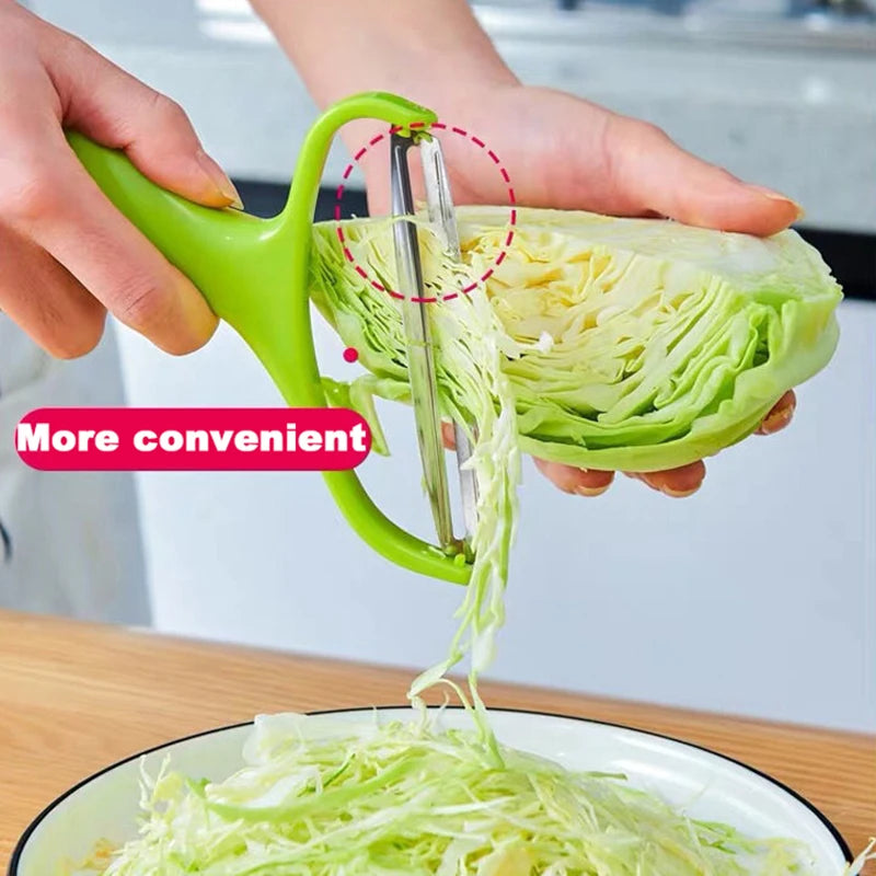 Peeler Vegetables Fruit Stainless Steel Cabbage Graters Salad Potato Slicer Kitchen Accessories Cooking Tools Wide Mouth