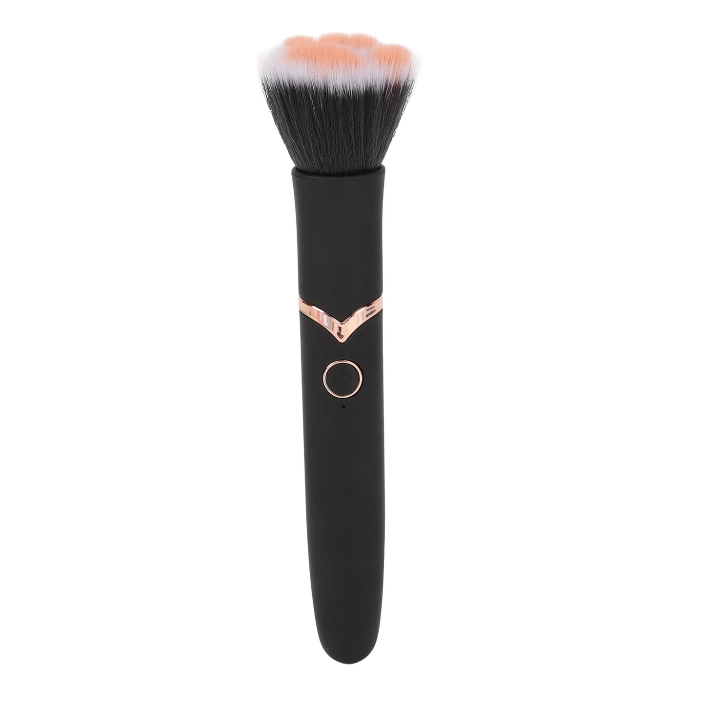 Loose Powder Brush Makeup Brush  Blush Loose Powder Brush 10 Gears Vibration Electric Massage Brush Black Makeup Brush