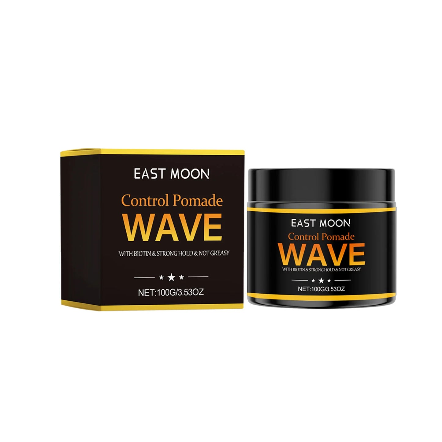 New Wholesale Men's Exclusive Non Greasy Super Strong Styling Hair Wax Oil Head And Back Naturally Fluffy And Long-lasting Shape