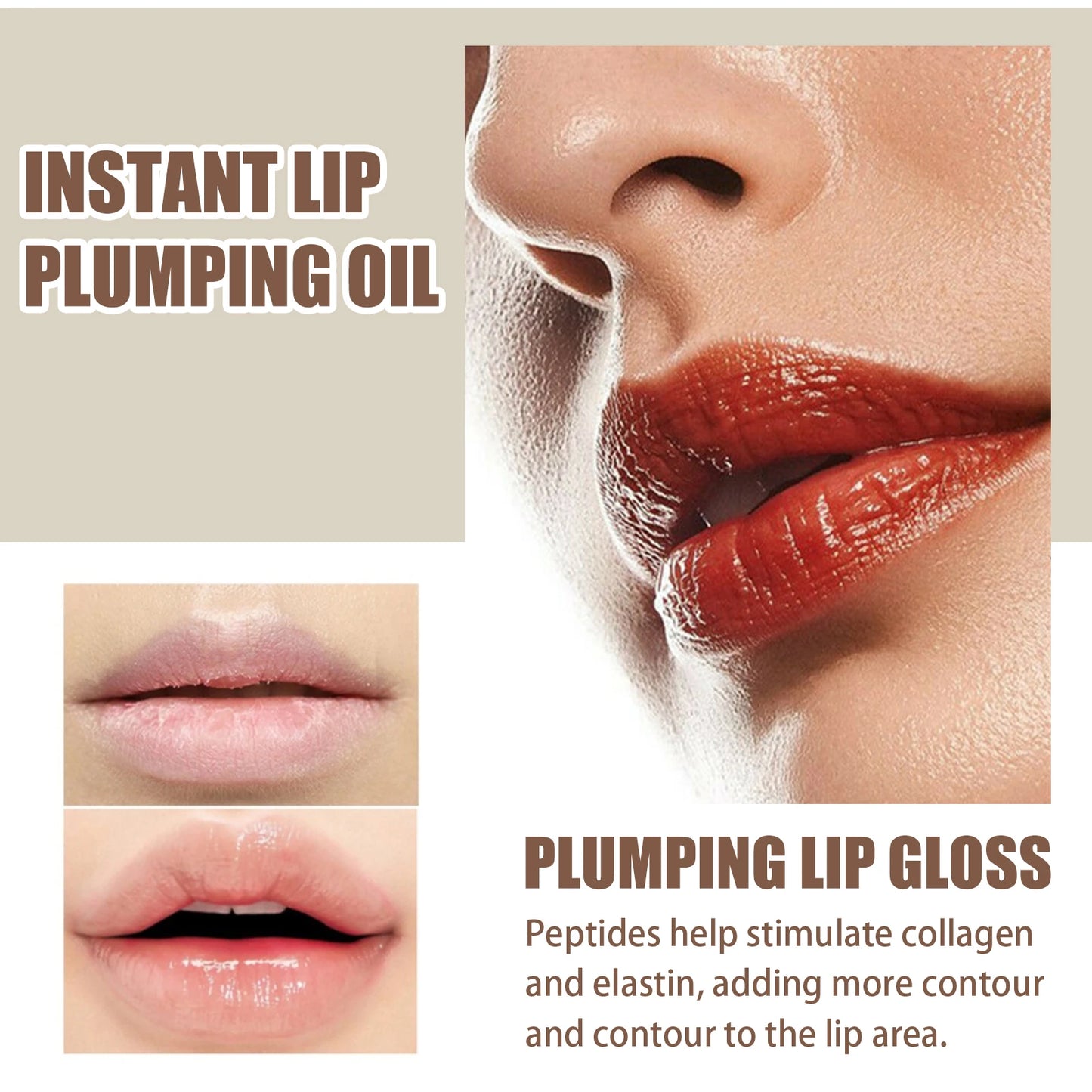 Lip Care Oil Plump Essence Oil Weaken The Fine Lines On The Lips Prevent Lip Peeling & Moisturize Nourish Lip Care Products