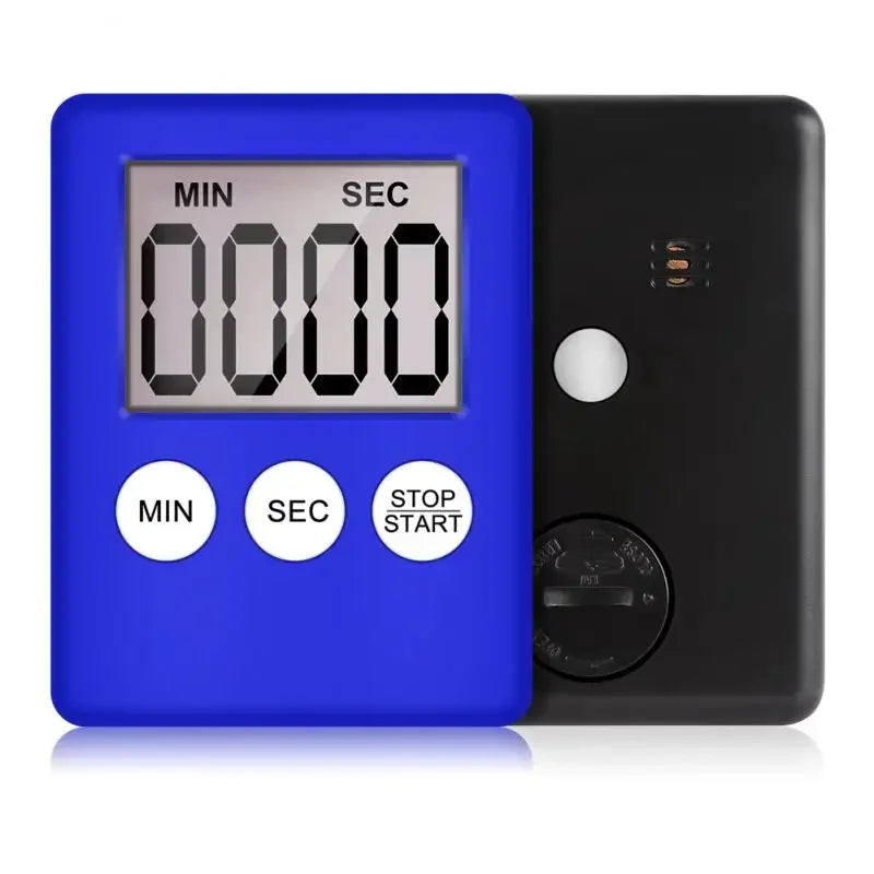 JJYY Kitchen Digital LCD Display Timer Loud Alarm Clock Cooking Baking Student Practice Homework Timer Electronic Timer