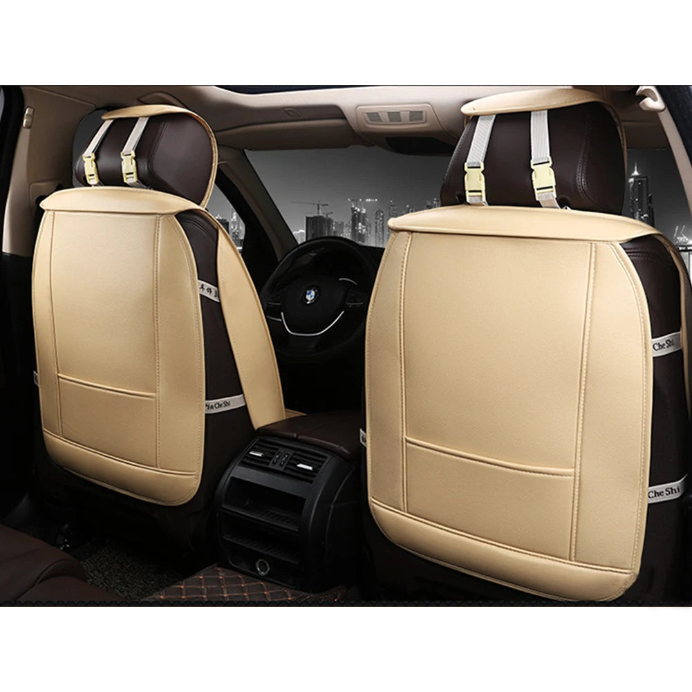 Universal All Car Leather Support Pad Car Seat Covers Cushion Accessories