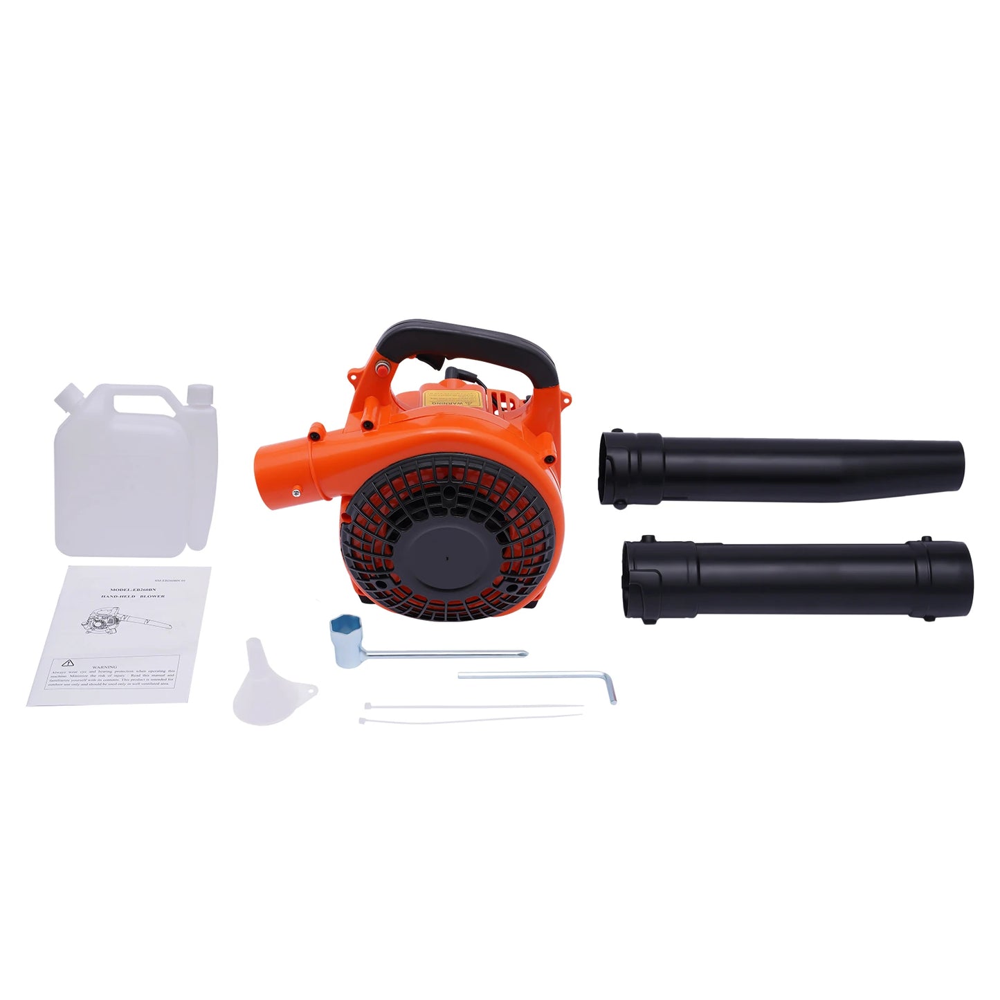 7500 RPM Handheld Gas Blower 2-Stroke Engine Air Volume Portable Gasoline Engine