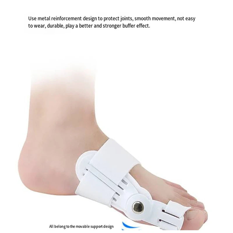 1/2pcs Bunion Splint Correction Adjustable Big Toe Corrector Braces Protector Hallux Valgus Straightener Foot Pain Relief