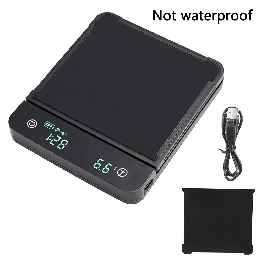 Kitchen Accessories Kitchen Scales Electronic Coffee Scale Digital LCD 3kg 0.1g with Timer For Food Balance Weighing