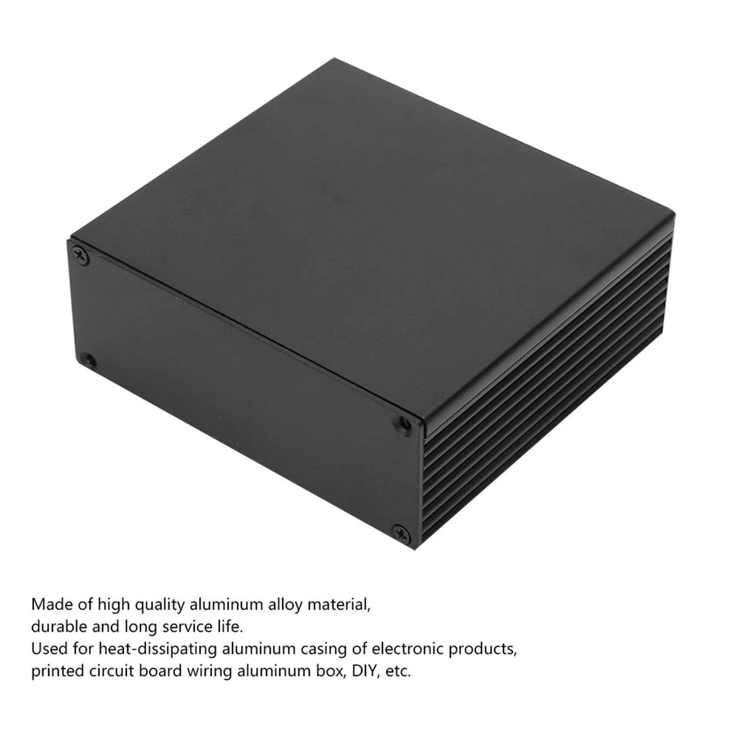 Electronic Project Enclosure Case Circuit Board PCB Instrument Aluminum Cooling Box  Electronic Project Enclosure Case